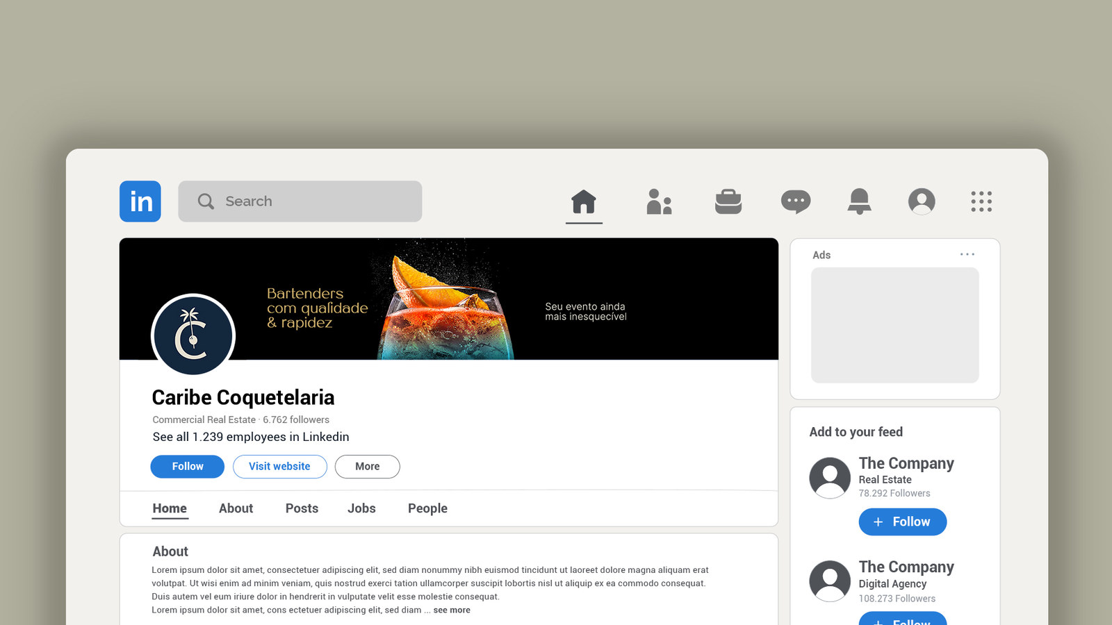 Capa linkedin