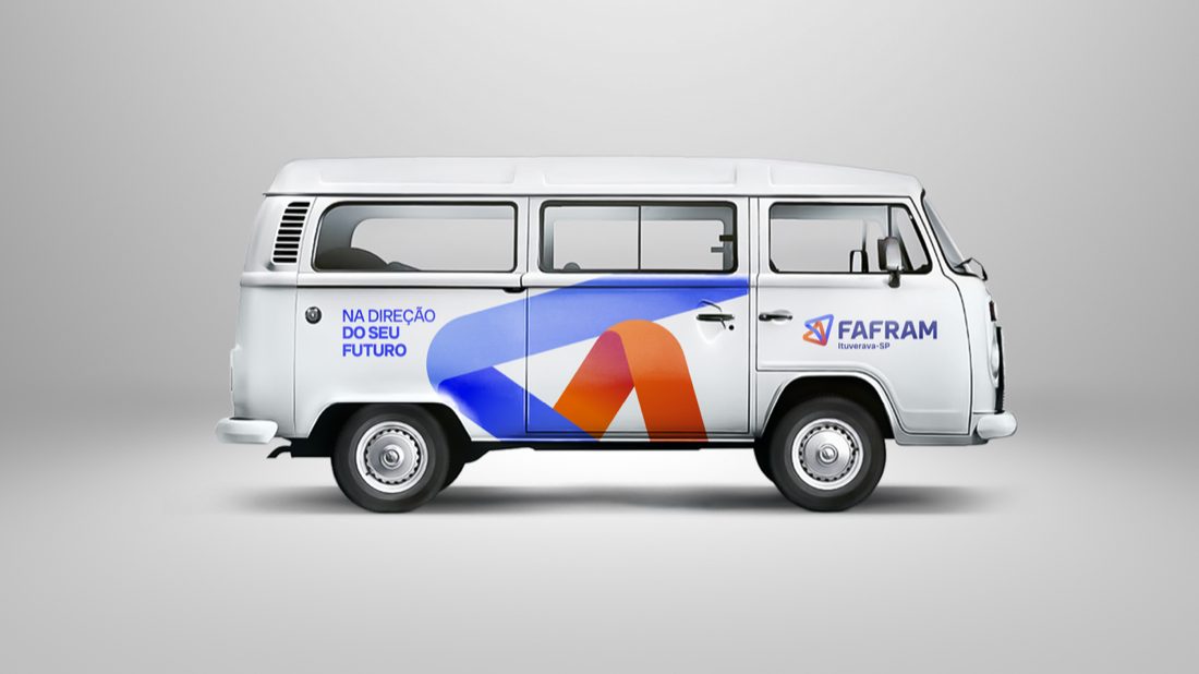 Aplicação da marca Fafram
