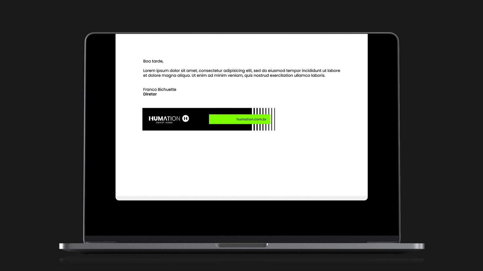 Assinatura de email