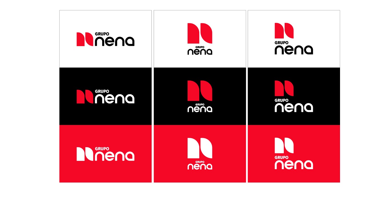 Aplicação da marca NENA