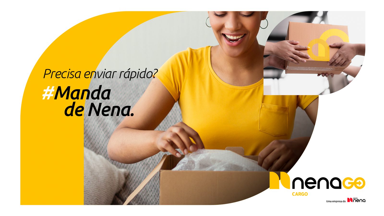 Aplicação da marca NENA