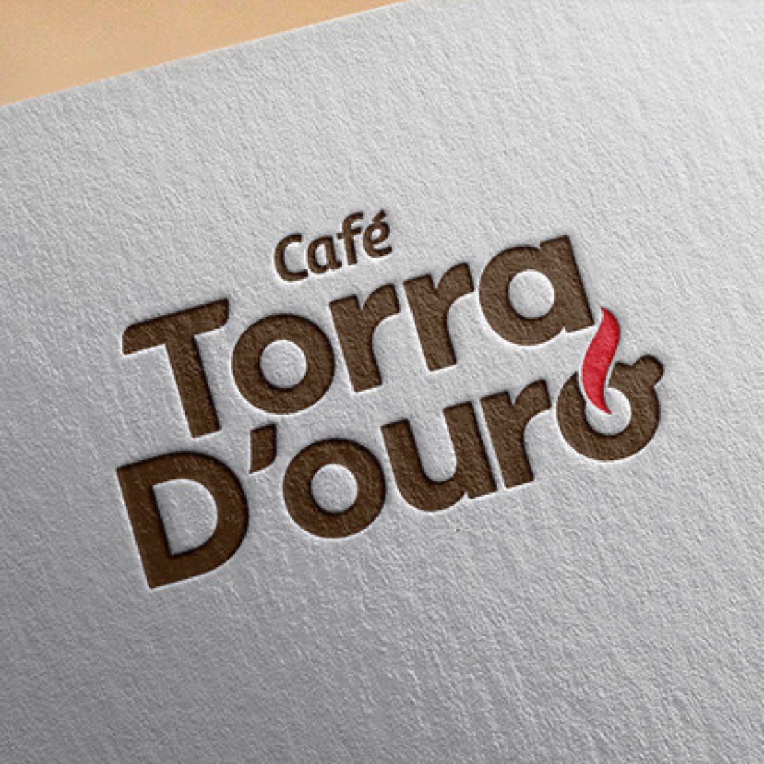 Aplicação da marca Café Torra D'ouro